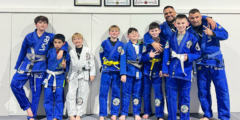 Kids BJJ class